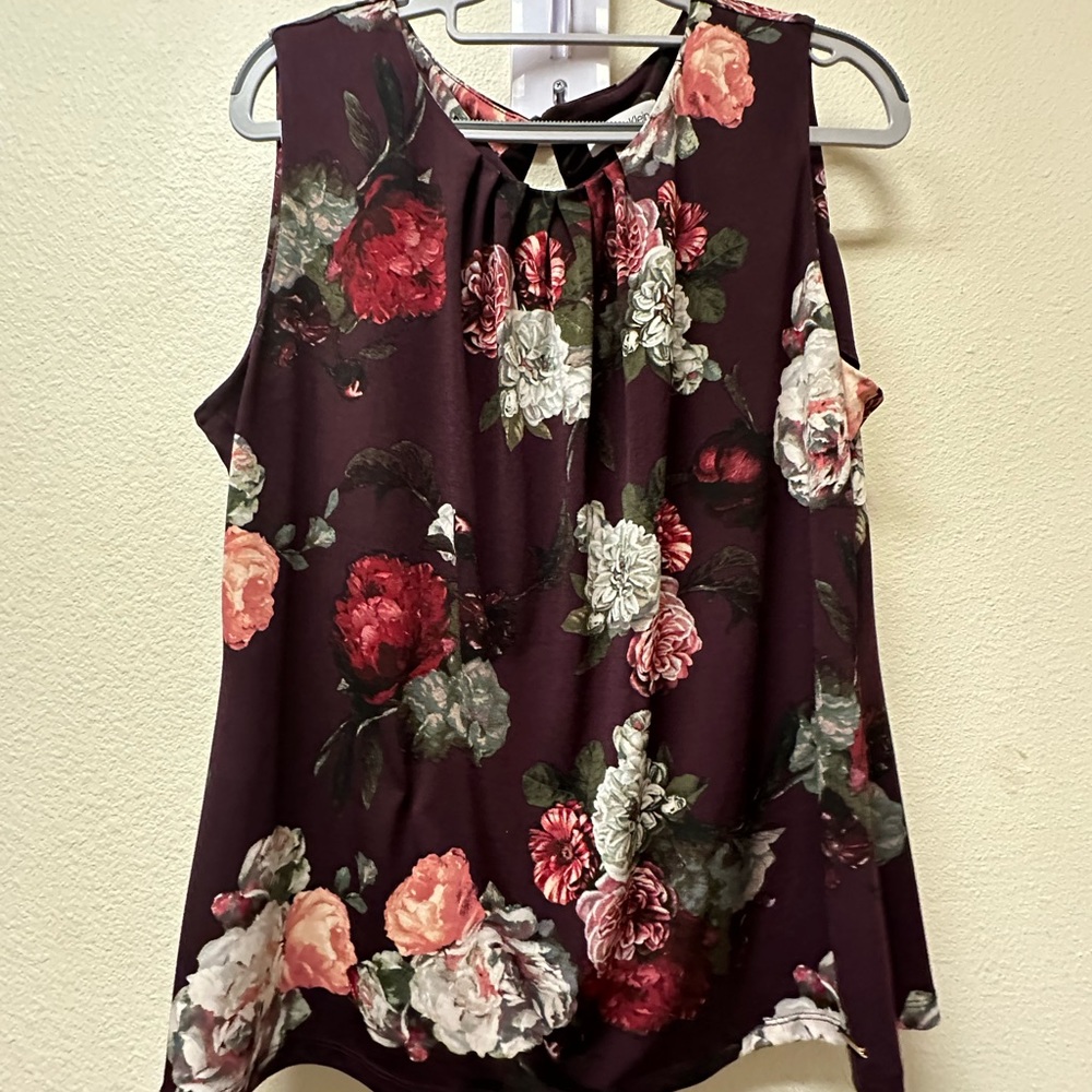 Calvin Klien Womens Blouse Size XL